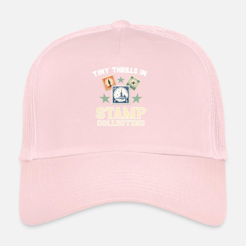 Philatélie Philatéliste philatéliste philatélique Casquette trucker 
