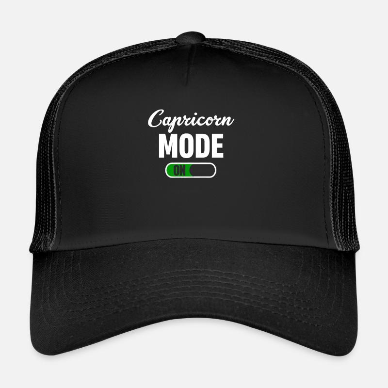 Mode Capricorne pour des horoscopes amusants Casquette trucker 