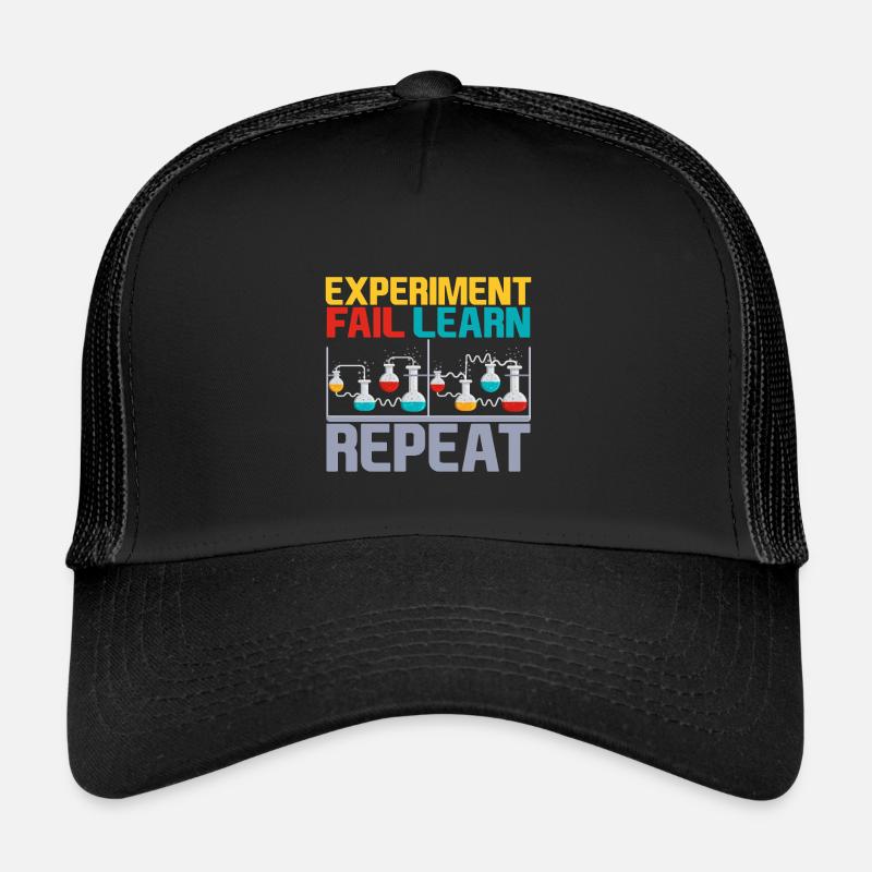 Expérimenter, Échouer, Apprendre, Répéter, 4 Casquette trucker 