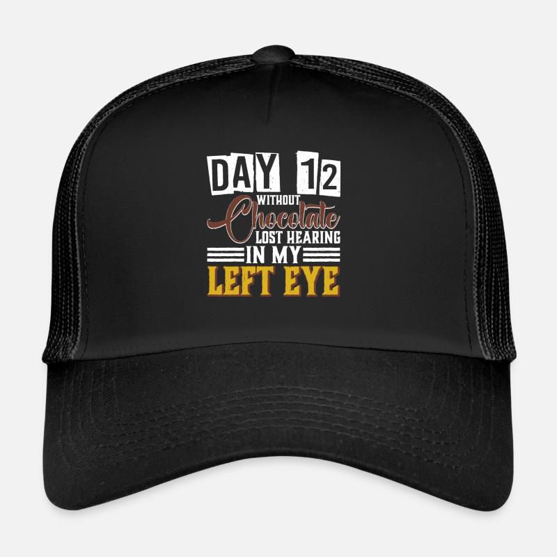 Jour 12 Sans chocolat, perte de l’ouïe 10 Casquette trucker 