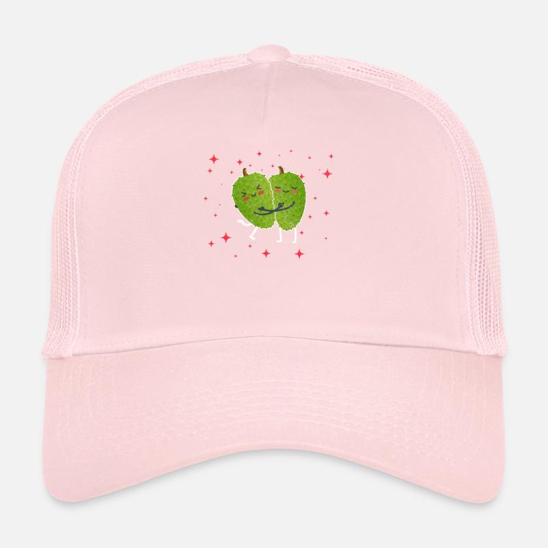 Cute Soursop Couple Hugging Soursop Fruit Lovers Trucker Cap
