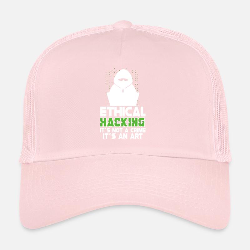 Ethical Hacking Analyst Ethical Cyber Security Trucker Cap