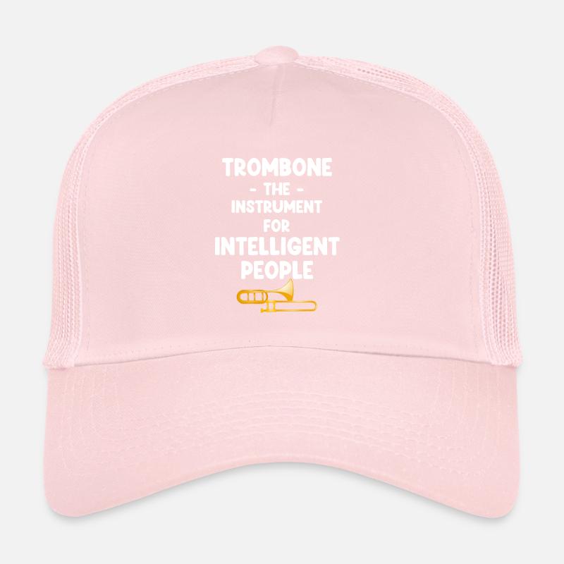 Trombone the instrument for intelligent people Trucker Cap
