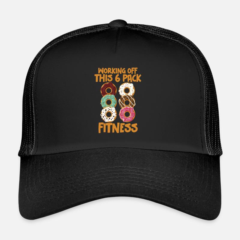 Working Off This 6 Pack Fitness 2 Trucker Cap