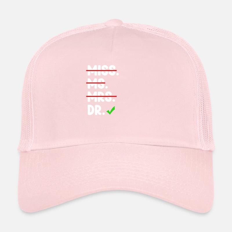 Fräulein Dr. Stolz Ph.d. Doctorat Bachelor Casquette trucker 