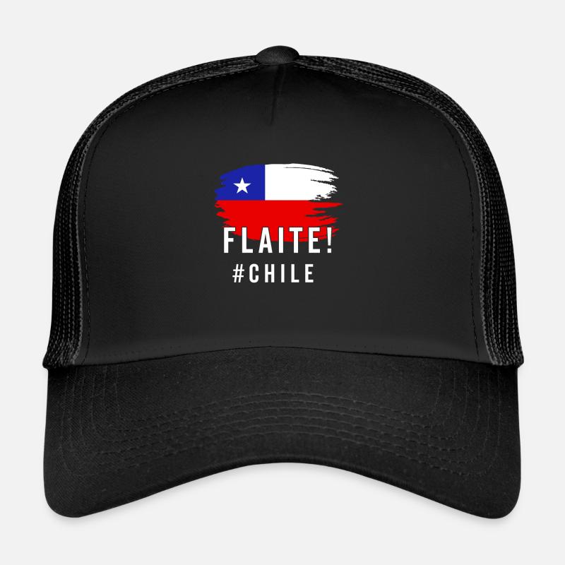 Chili Drapeau Pride Chilien Drôle Camiseta Chilena Casquette trucker 