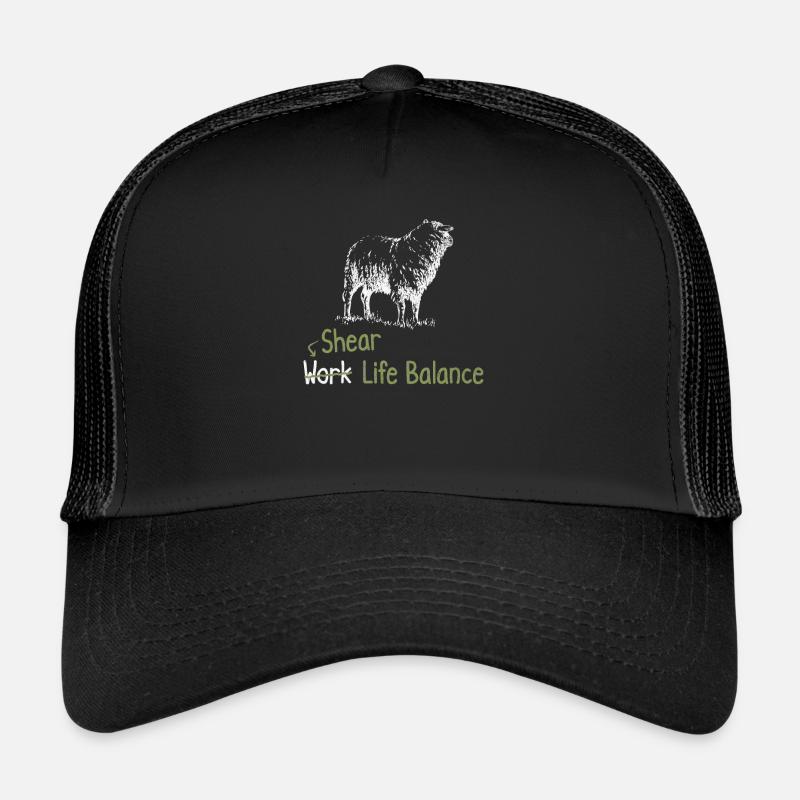 Shear Work Life Balance – Sheep Shepherd Trucker Cap