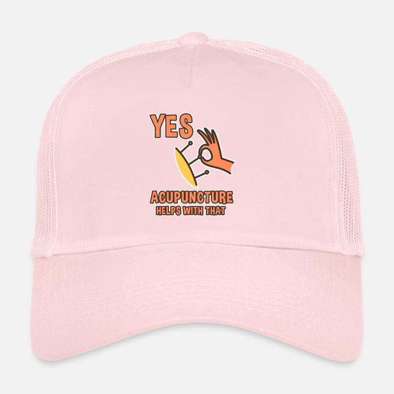 Oui, l’acupuncture aide à cela 4 Casquette trucker 