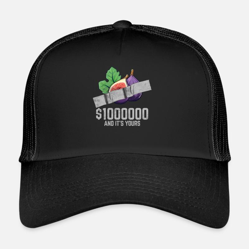 Ruban adhésif Figue Fruit amant citation drôle Casquette trucker 