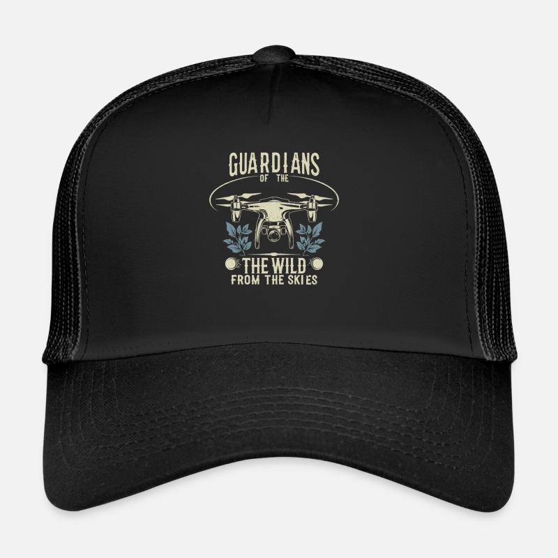 Drohne Pilot Opa Geschenkidee Alter Mann Mit Trucker Cap