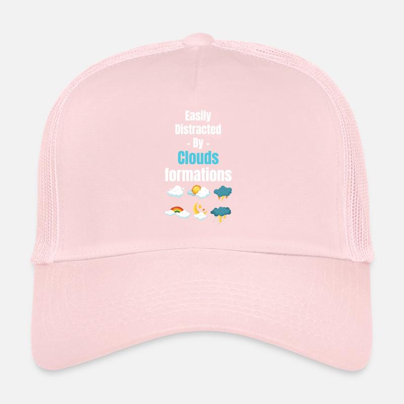 Facilement distrait par des formations nuageuses plus amusantes Casquette trucker 