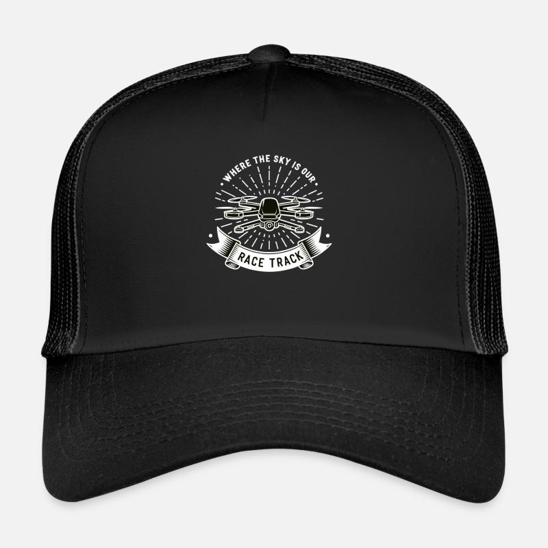 Drohne Pilot Opa Geschenkidee Alter Mann Mit Trucker Cap
