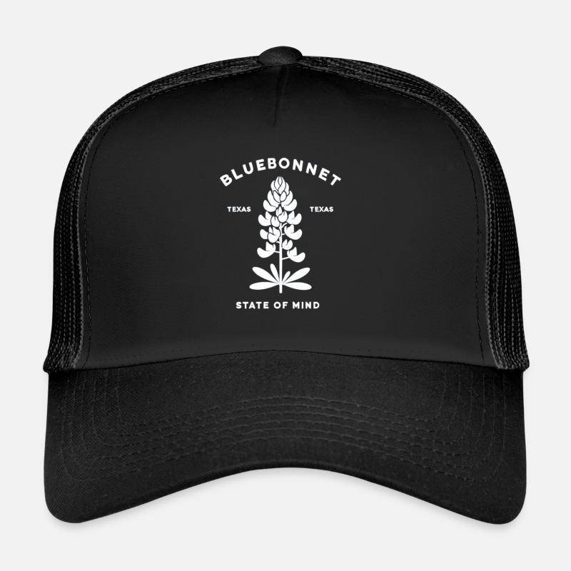 Texas Fleurs sauvages Saison Champs Fleurs Texas Casquette trucker 