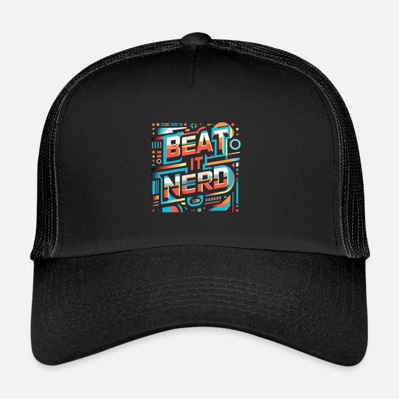 Beat it Nerd 11 Trucker Cap