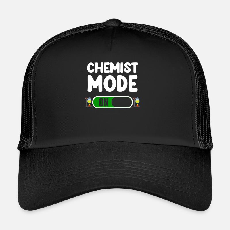 Chemist mode for funny particle physics Trucker Cap