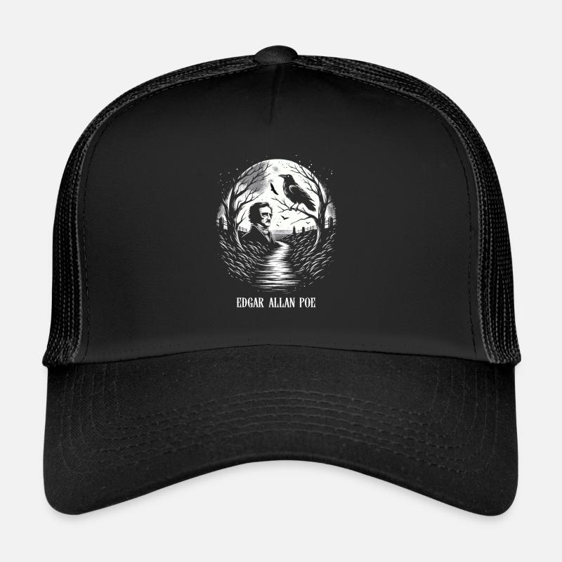 Edgar Allan Poe Fan, Classical Literature, Trucker Cap