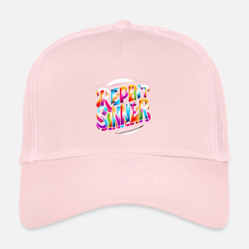 Repent Sinner 17 Trucker Cap