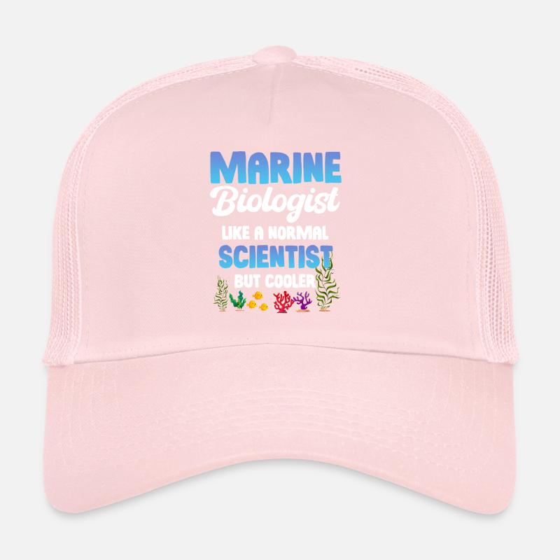 Biologiste marin comme un scientifique normal, Casquette trucker 
