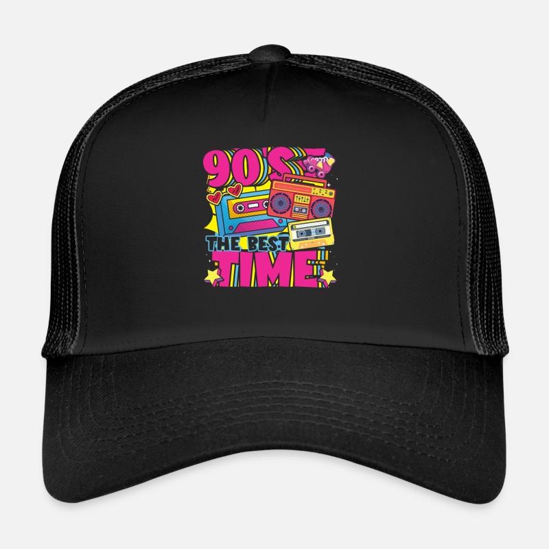 90s The Best Time - Soirée à thème des années 90 Casquette trucker 