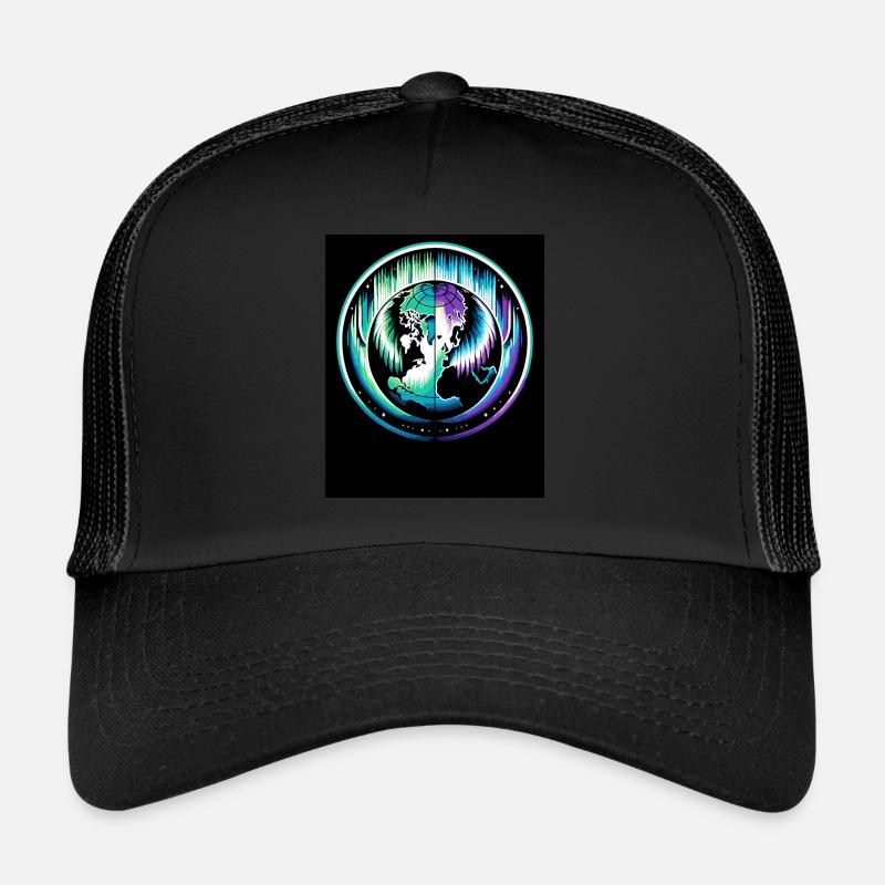 Polarlicht-aurora-verfolger Alaska Wilderness Trucker Cap