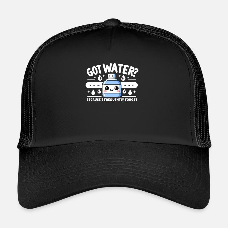 Hydratation Boire de l’eau Rester hydraté Hydratation Casquette trucker 