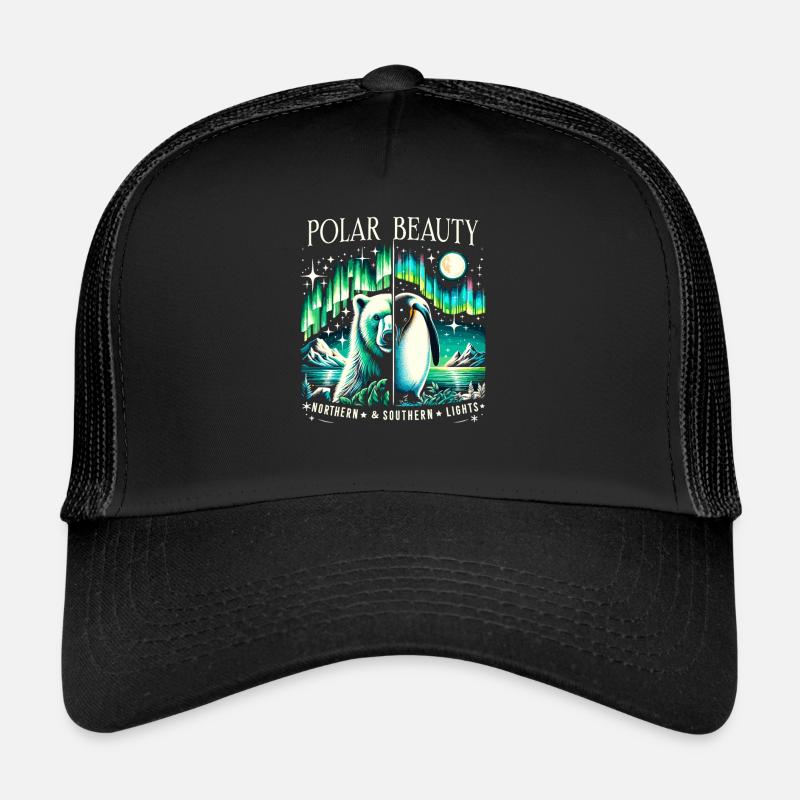 Aurora Aurora Tracker Alaska Wilderness Casquette trucker 