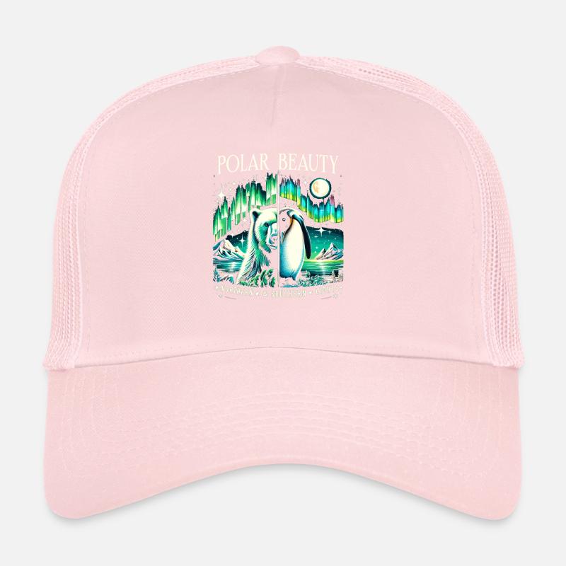 Aurora Aurora Tracker Alaska Wilderness Casquette trucker 