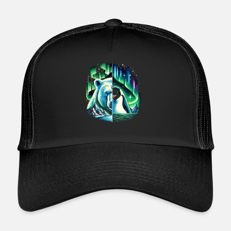 Polarlicht-aurora-verfolger Alaska Wilderness Trucker Cap