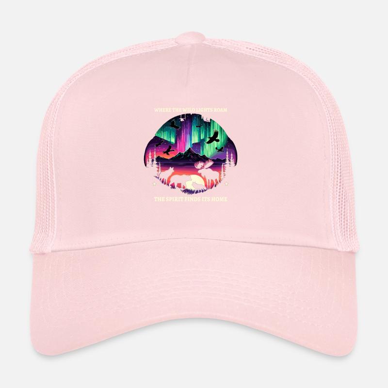 Polarlicht-aurora-verfolger Alaska Wilderness Trucker Cap