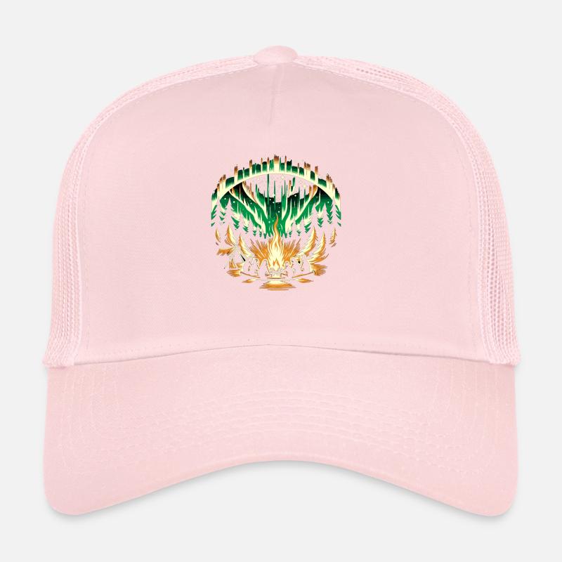 Aurora Aurora Tracker Alaska Wilderness Casquette trucker 