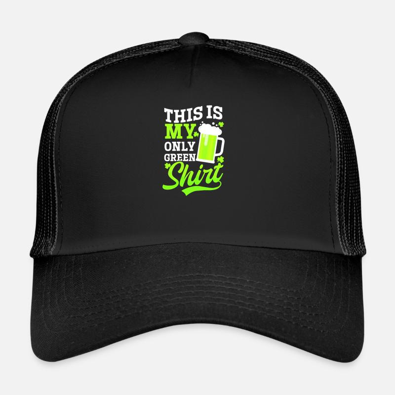 Drôle de St Patricks Day c’est ma seule tenue verte Casquette trucker 