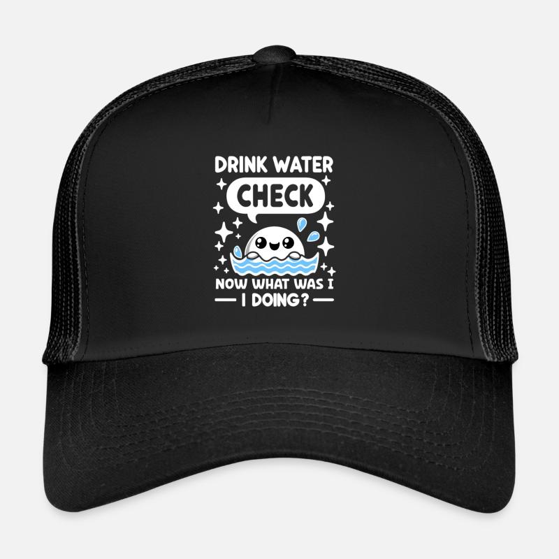Hydratation Boire de l’eau Rester hydraté Hydratation Casquette trucker 