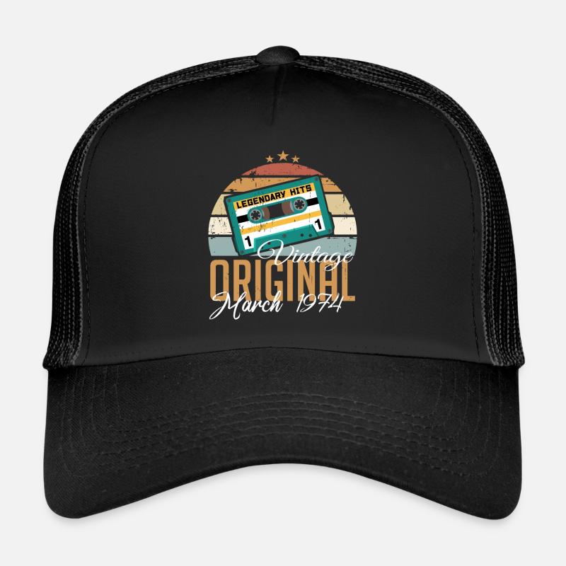 Mars 1974 - Cadeau d’anniversaire Casquette trucker 