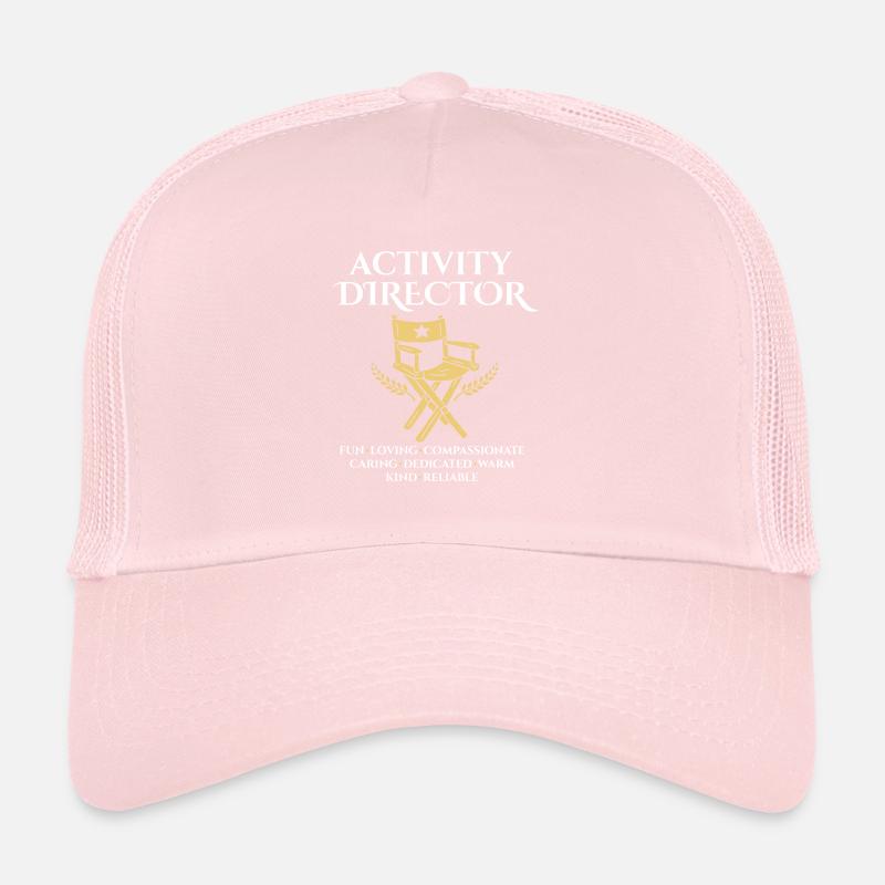 Proud Activity Director Appreciation Professional Trucker Cap