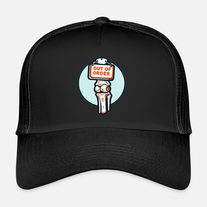 Chirurgie de remplacement de la hanche Chirurgie post-opératoire de la hanche Casquette trucker 