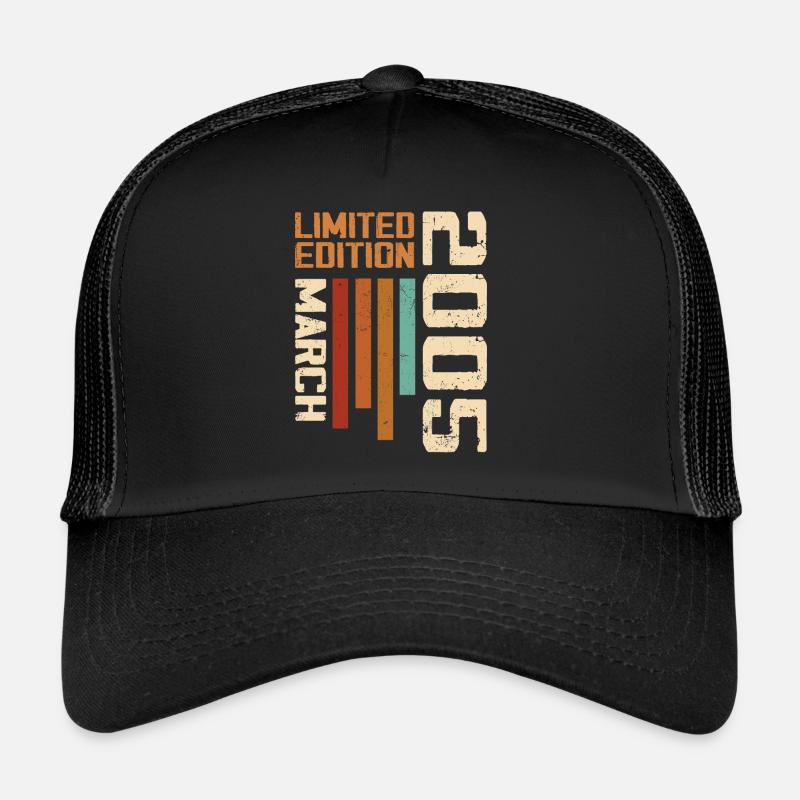March 2005 Anniversary 2005 Retro 2005 March Trucker Cap
