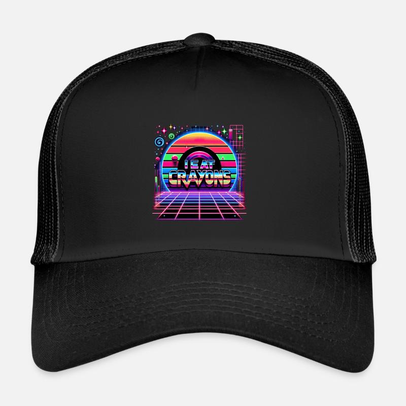 I Eat Crayons 21 Trucker Cap