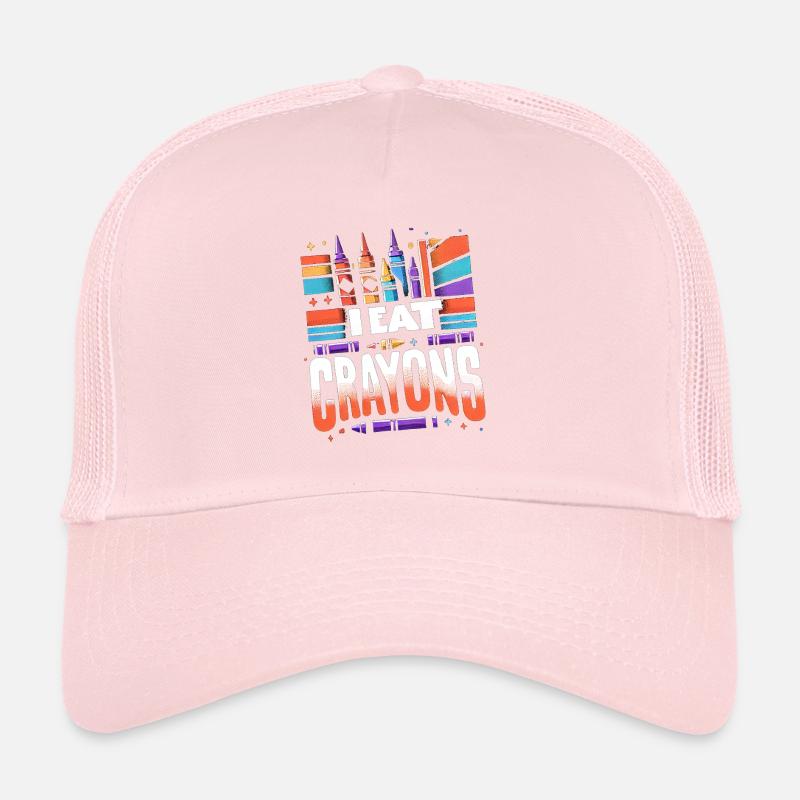 I Eat Crayons 17 Trucker Cap