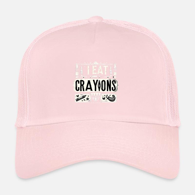 I Eat Crayons 24 Trucker Cap
