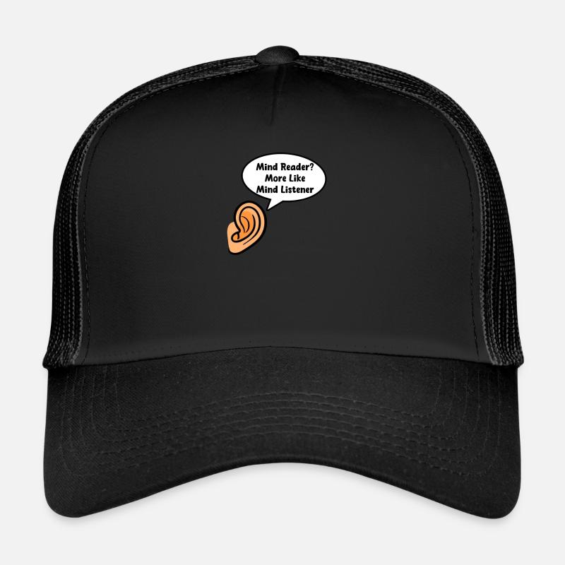 Psychologue Lecteur d’ ? Plus d’Mind Listener Casquette trucker 