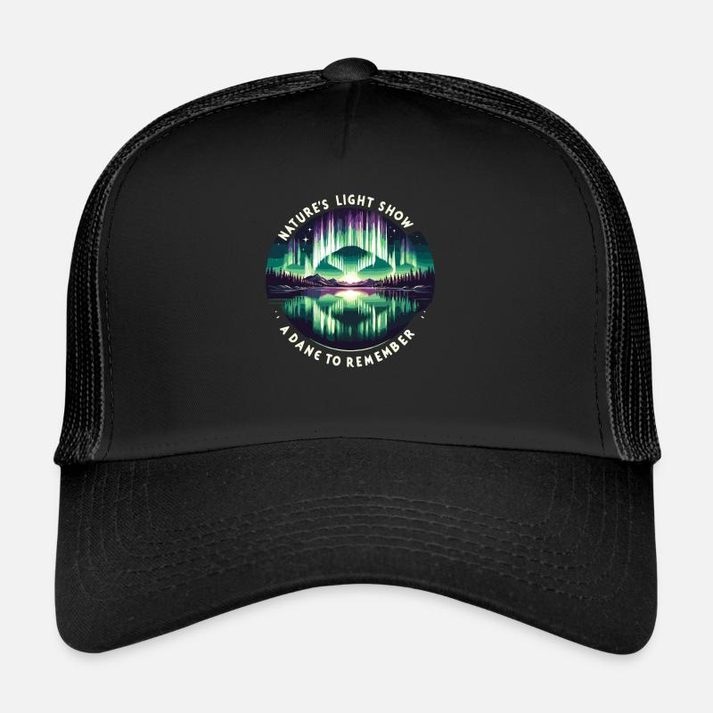 Aurora Aurora Tracker Alaska Wilderness Casquette trucker 