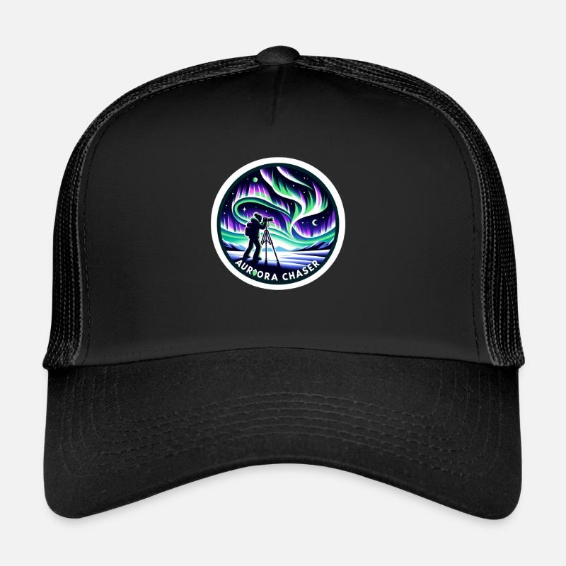 Aurora Aurora Tracker Alaska Wilderness Casquette trucker 