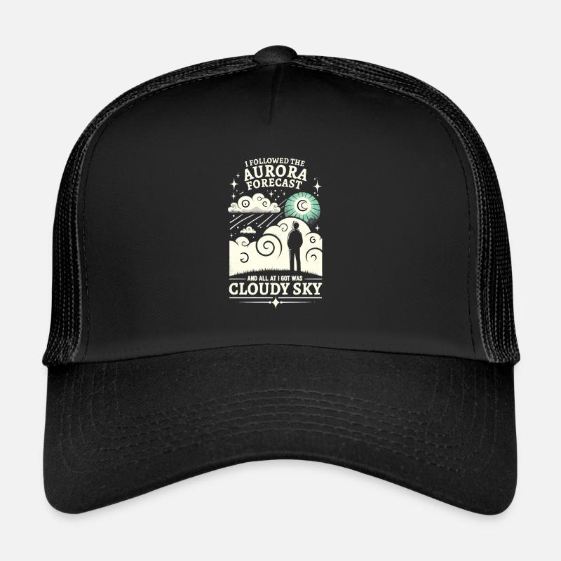 Aurora Aurora Tracker Alaska Wilderness Casquette trucker 