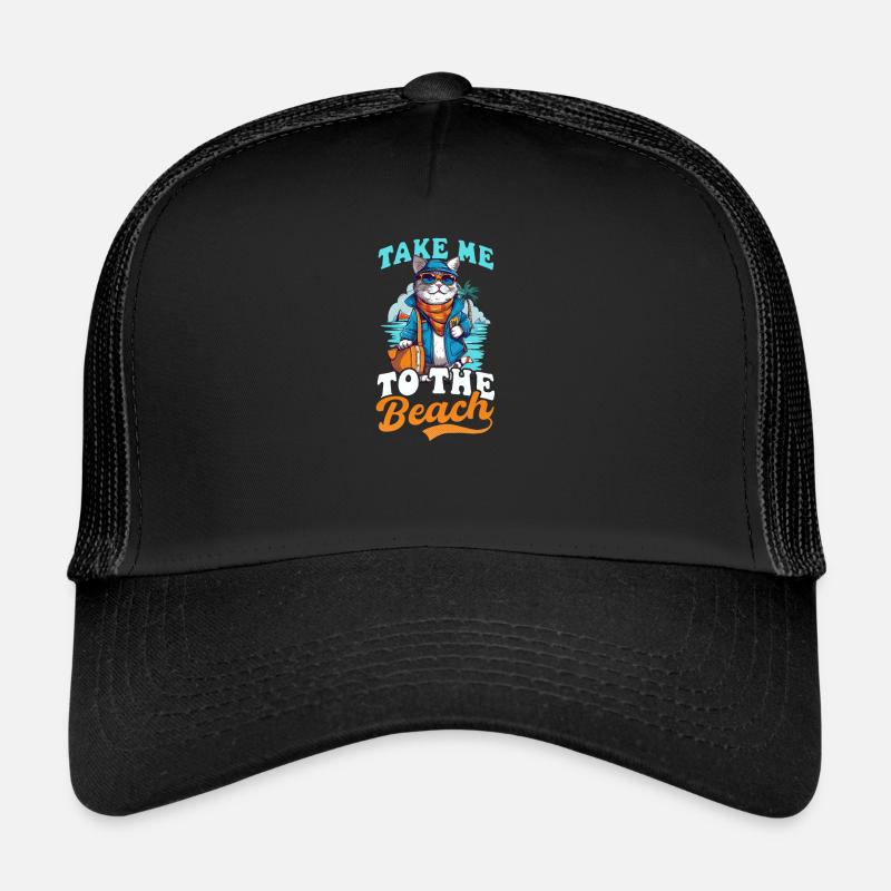 Vacances d’été Emmenez-moi à la plage Casquette trucker 