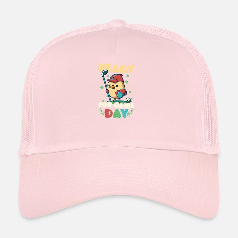 Journée de jeu de golf prête pour Pâques Casquette trucker 