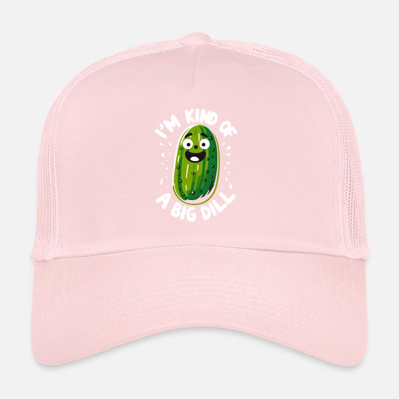 Pickle Lover Funny Pickle Cornichon à l’aneth mariné Casquette trucker 