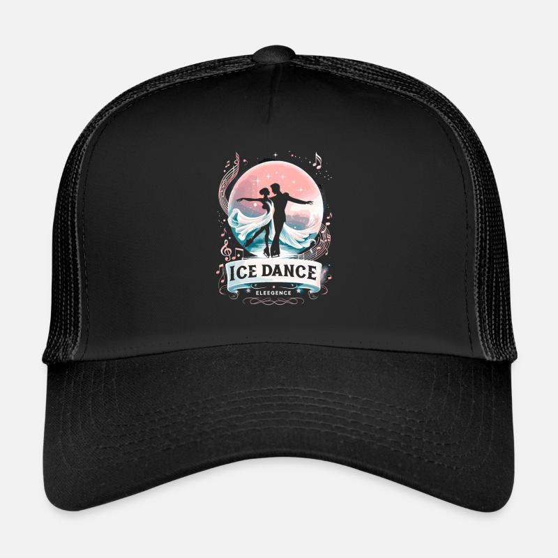 Eislaufen Schlittschuhläufer Trucker Cap
