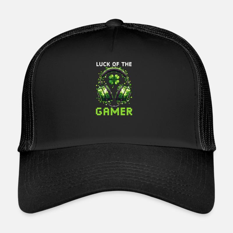 La chance du joueur pour la Saint-Patrick Casquette trucker 