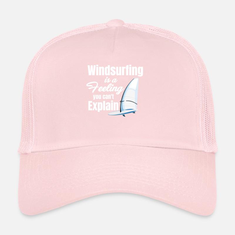 Windsurfing is a feeling you can't explain Trucker Cap