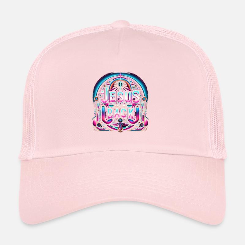 Jesus Has My Back 26 Trucker Cap